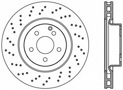 OPEN PARTS bdr237325 -  Тормозной диск